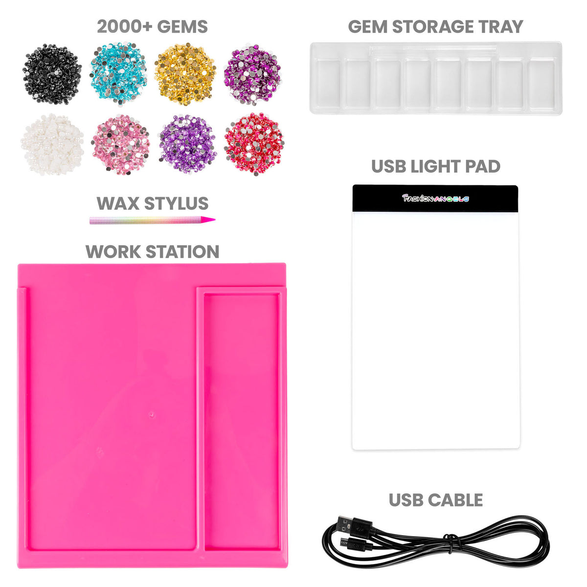 Crystalize It! DIY Light Up Gem Studio Set