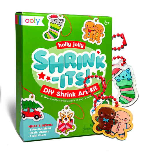 Holly Jolly Shrink-Its DIY Shrink Art Kit