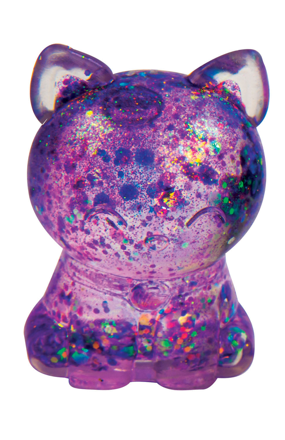 Gummiez Sparkle Kitty Stress Toy (Assorted Colors)