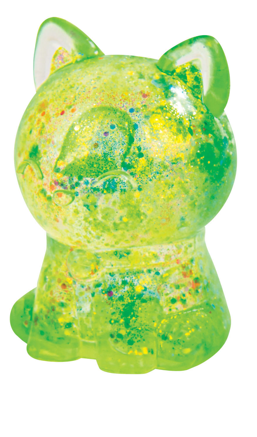Gummiez Sparkle Kitty Stress Toy (Assorted Colors)
