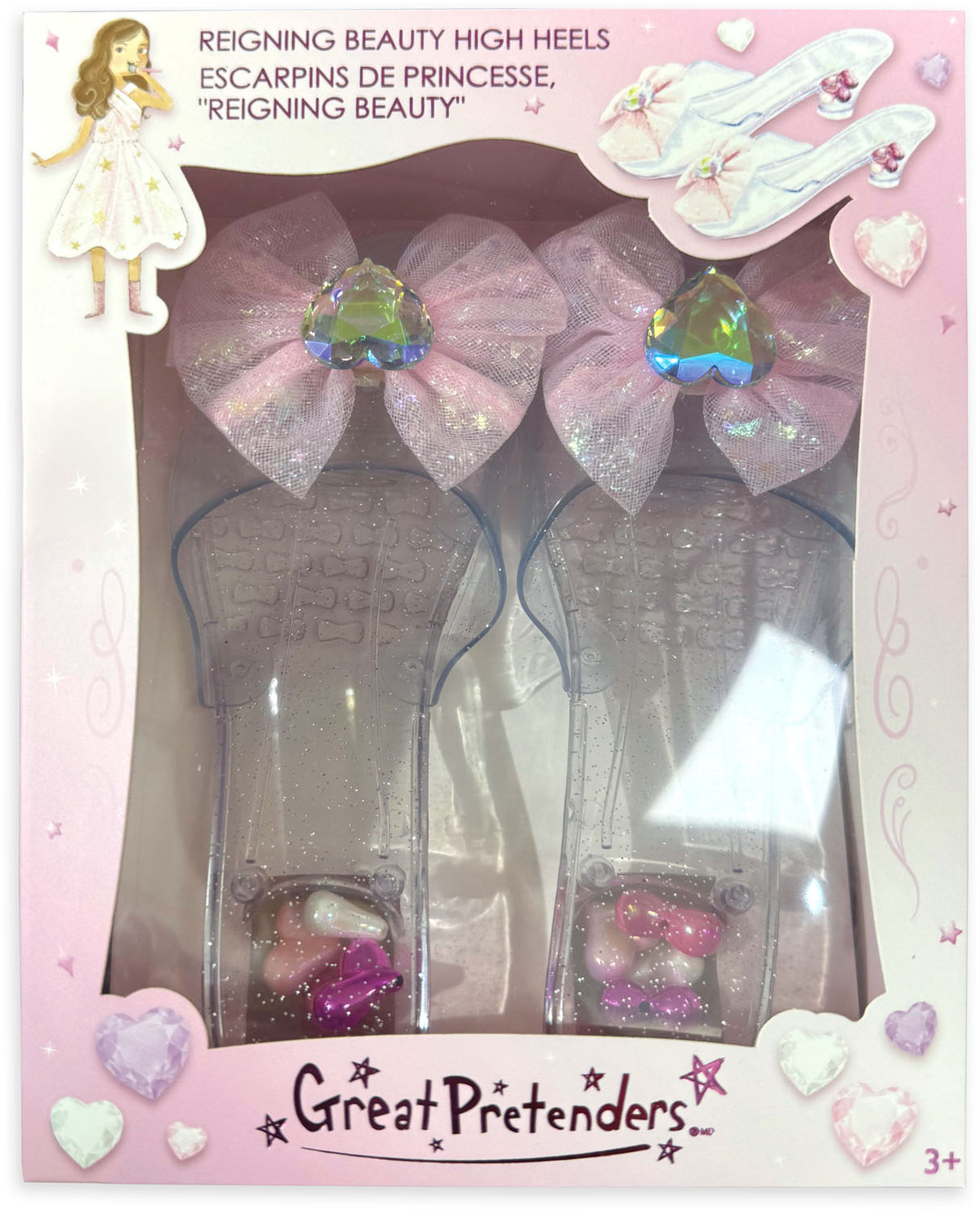 Great Pretenders Reigning Beauty High Heels - Pink