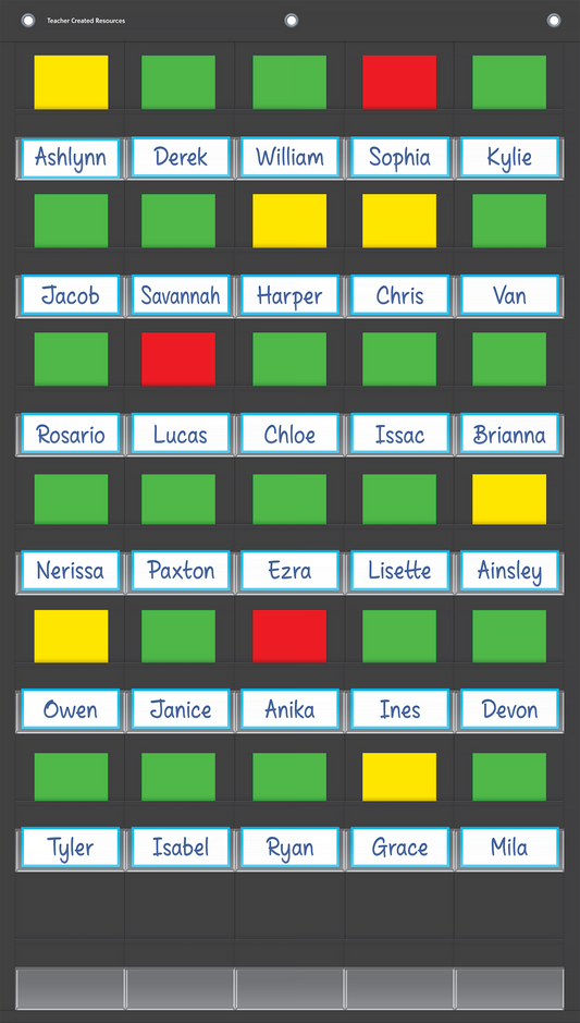 Behavior Pocket Chart (21" x 37")