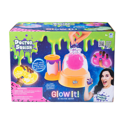 Doctor Squish Squishy Maker Station, Glow It! Edition