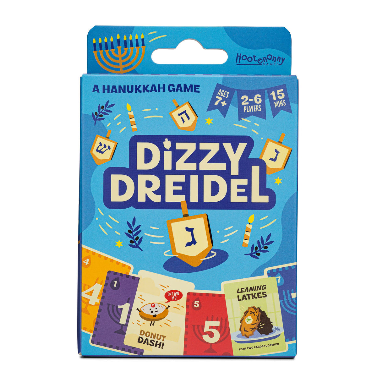 Dizzy Dreidel A Hanukkah Card Game