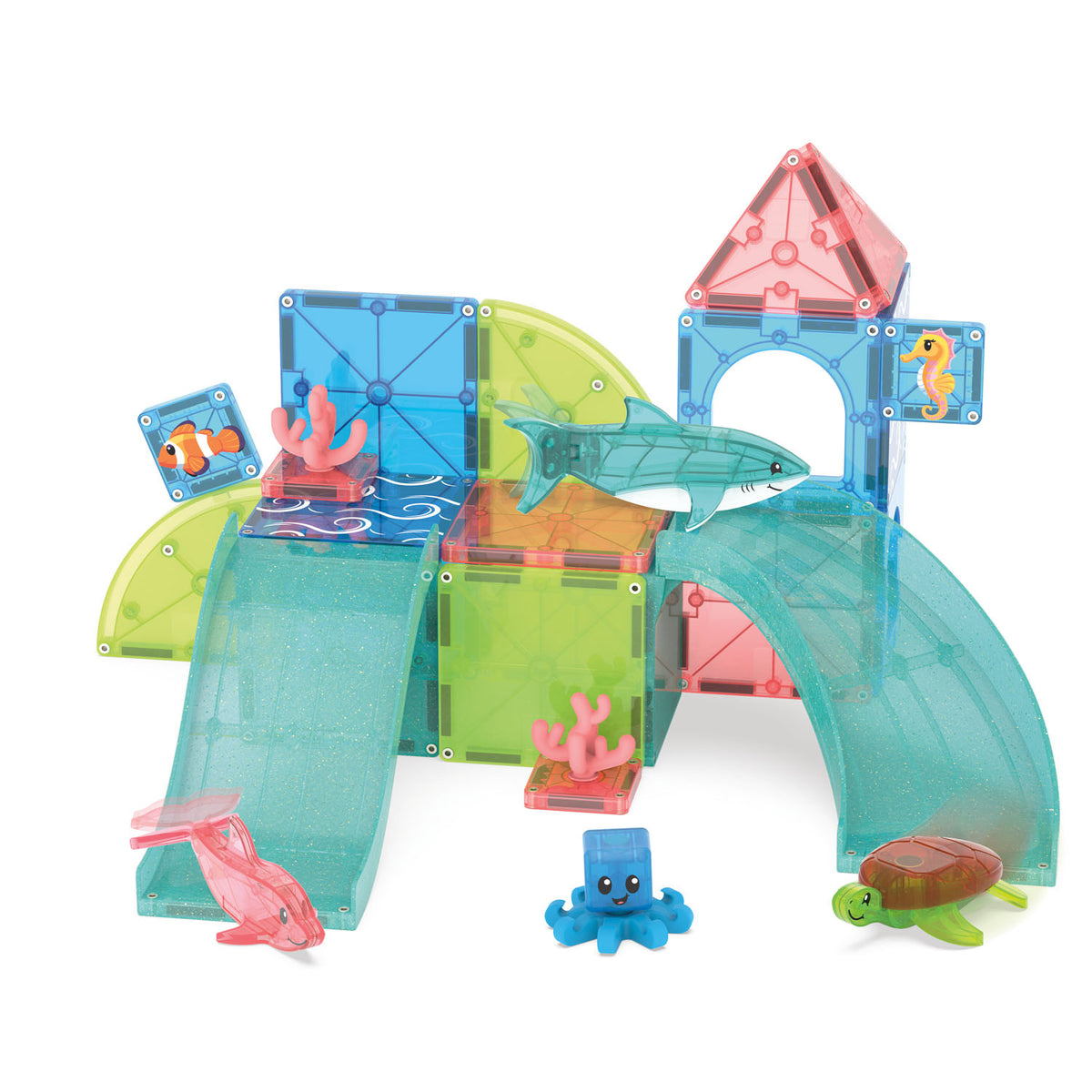 MAGNA-TILES Coral Reef 25-Piece Set