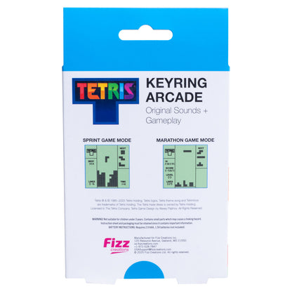 Tetris Keyring Arcade Game
