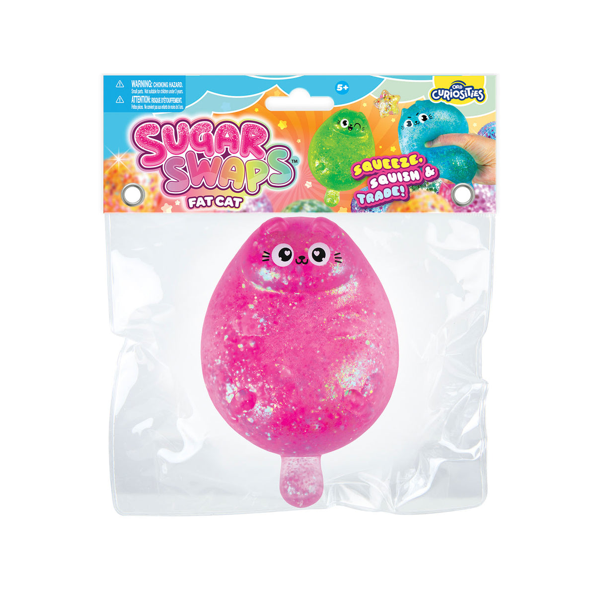 Sugar Swaps Fat Cat (Assorted Colors)