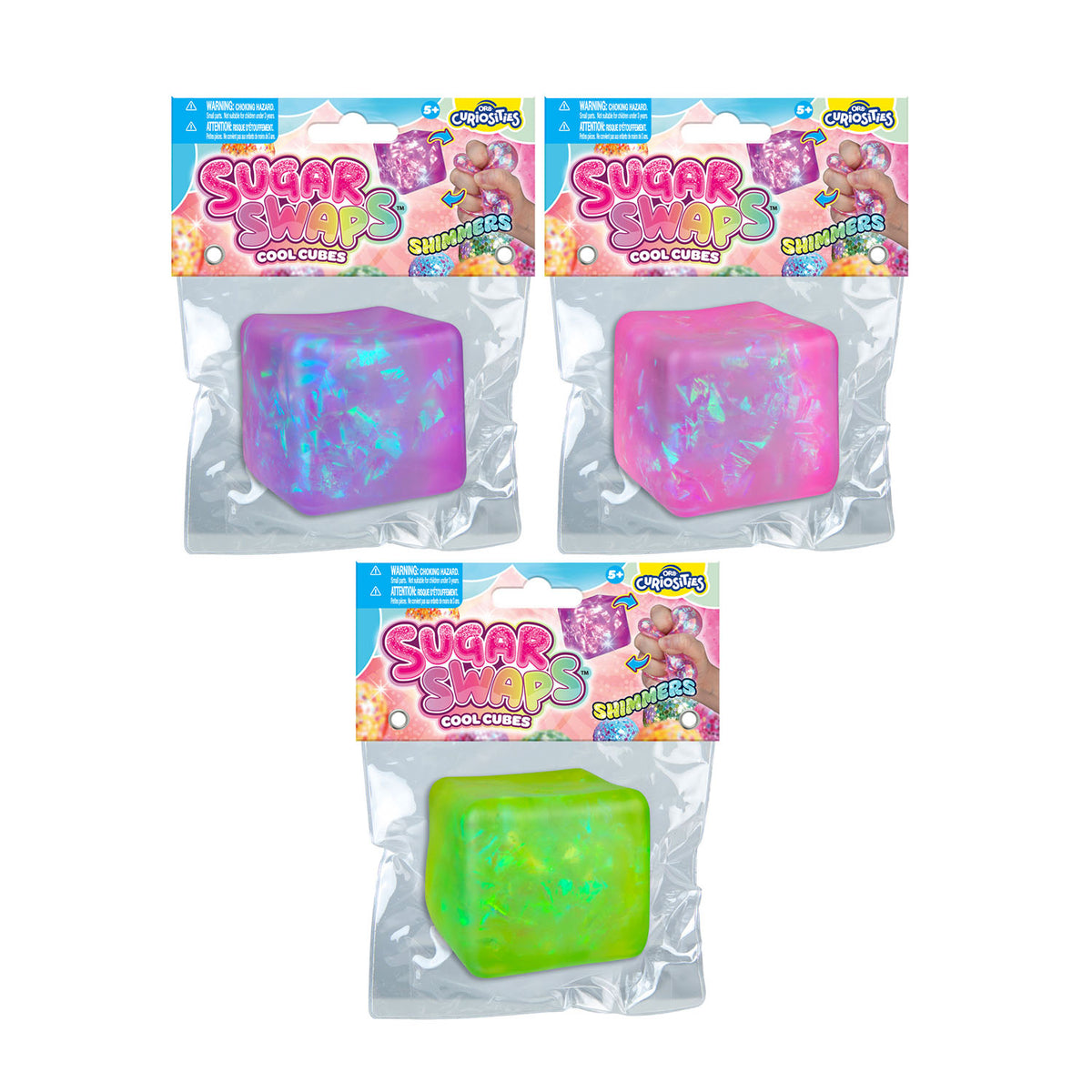 Sugar Swaps Cool Cubes Shimmers (Assorted Colors)