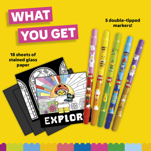 Klutz Lego Stained Glass Art