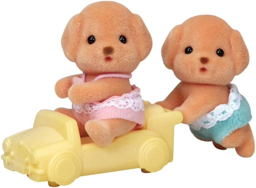 Calico Critters Toy Poodle Twins