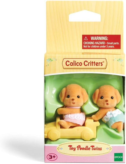 Calico Critters Toy Poodle Twins