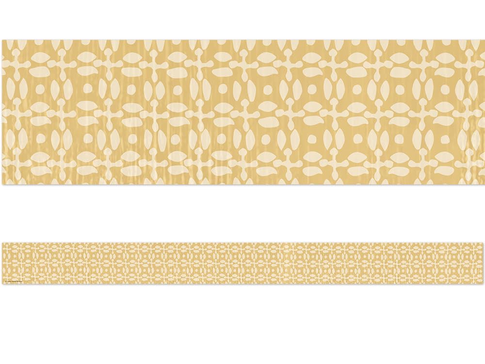 Classroom Cottage Buttercup Straight Border Trim