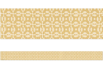 Classroom Cottage Buttercup Straight Border Trim