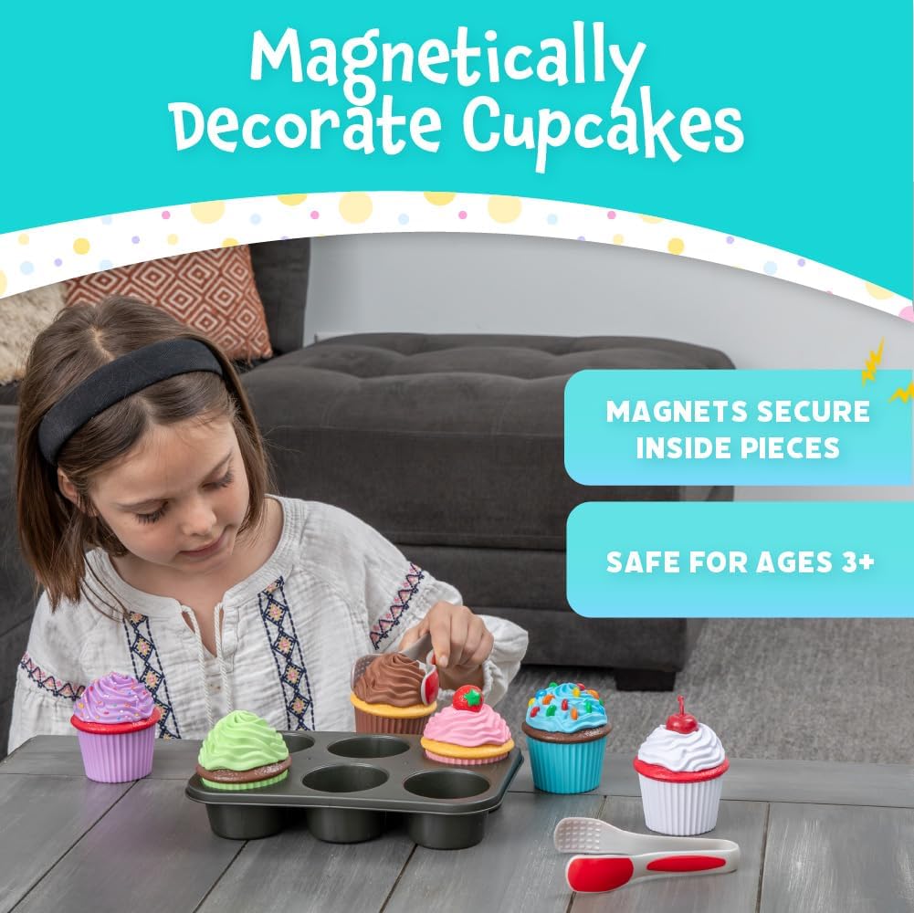 Magnetic Bake and Play Cupcakes