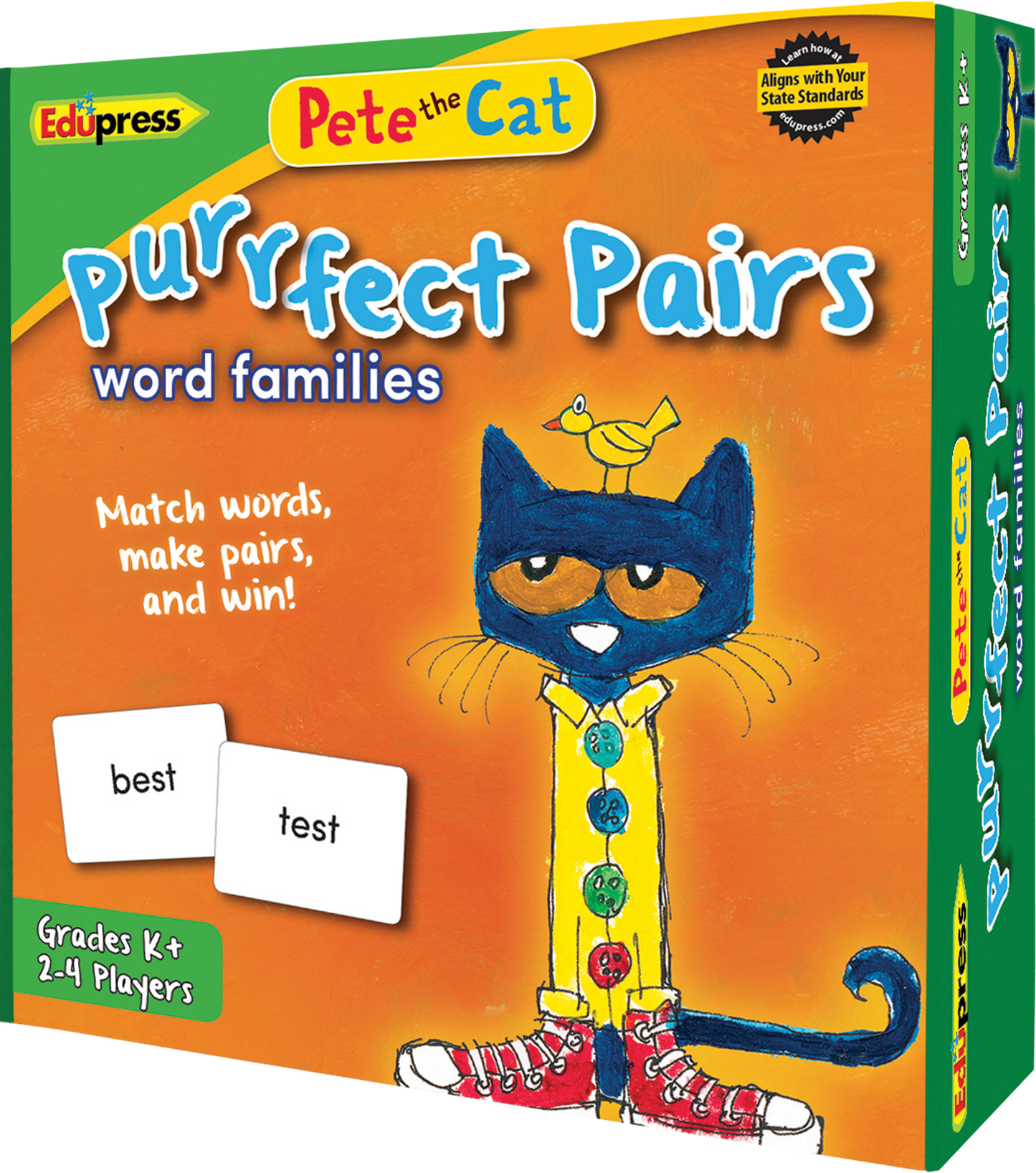 Pete the Cat® Purrfect Pairs Game: Word Families