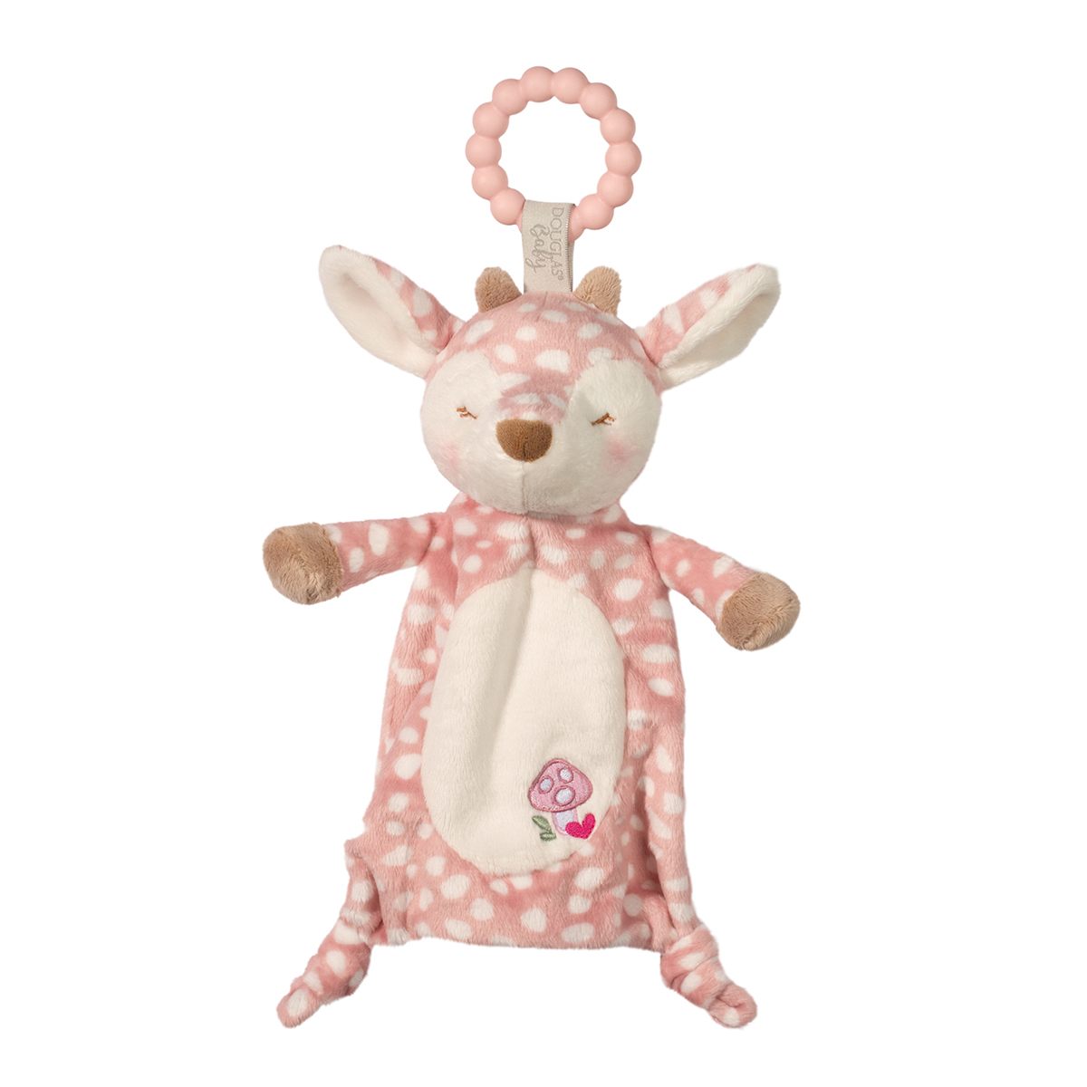 Douglass Farrah Pink Fawn Lil' Teether