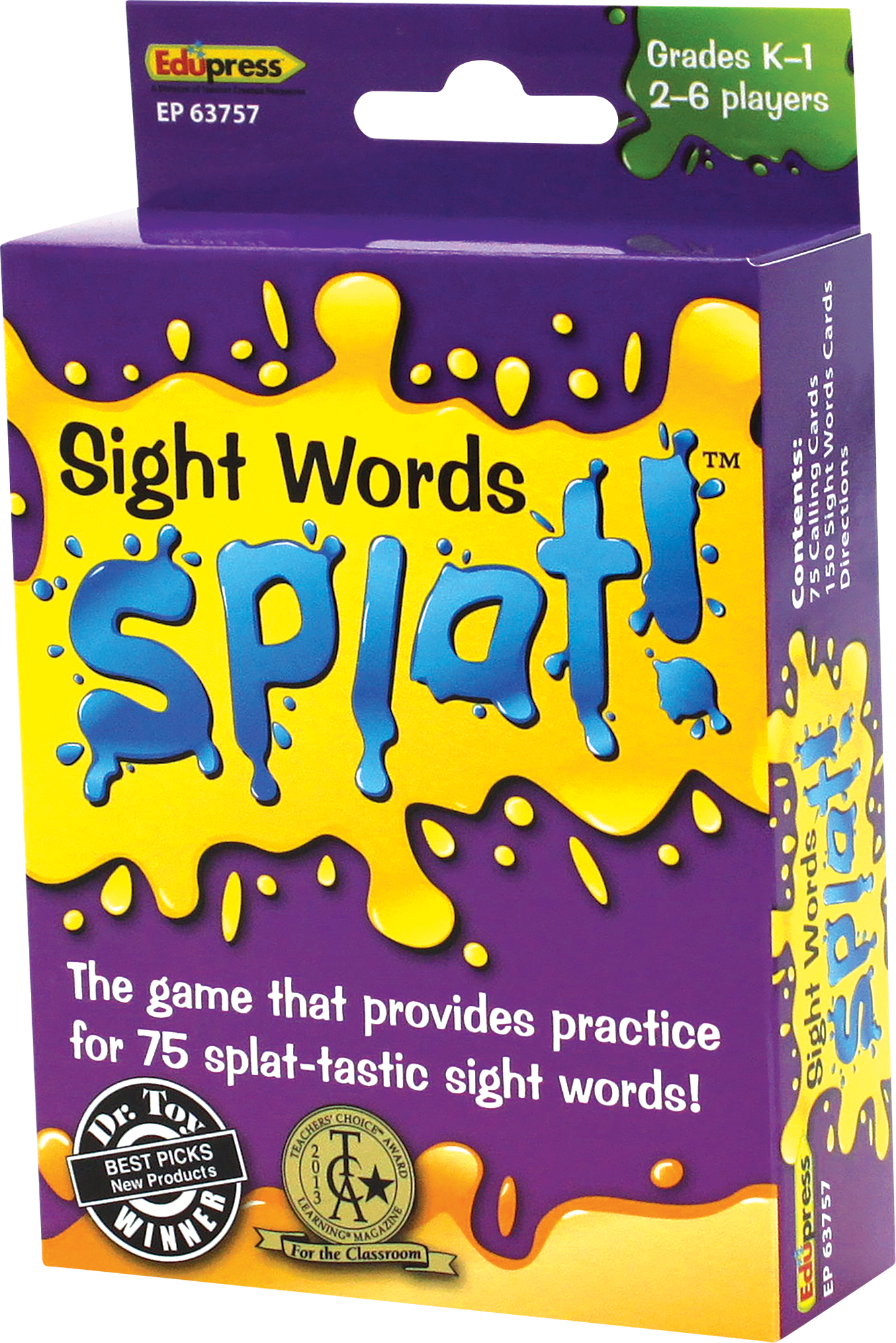 Splat™ Game: Sight Words (Gr. K–1)