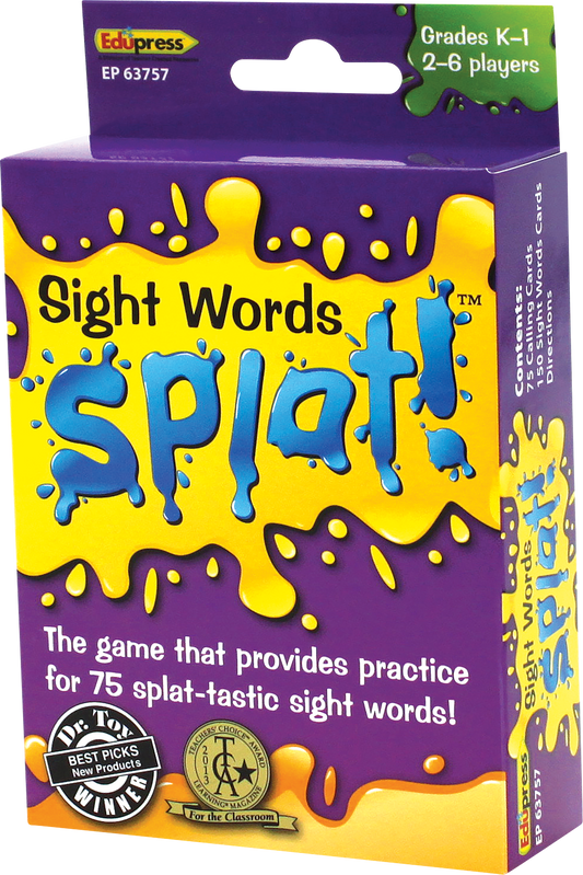 Splat™ Game: Sight Words (Gr. K–1)