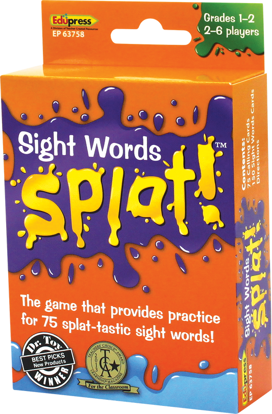 Splat™ Game: Sight Words (Gr. 1–2)