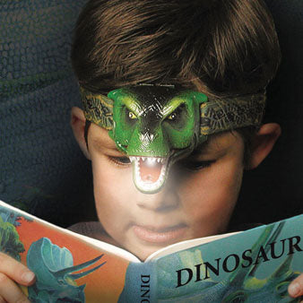 DinoBryte Roaring Dinosaur LED Headlamp