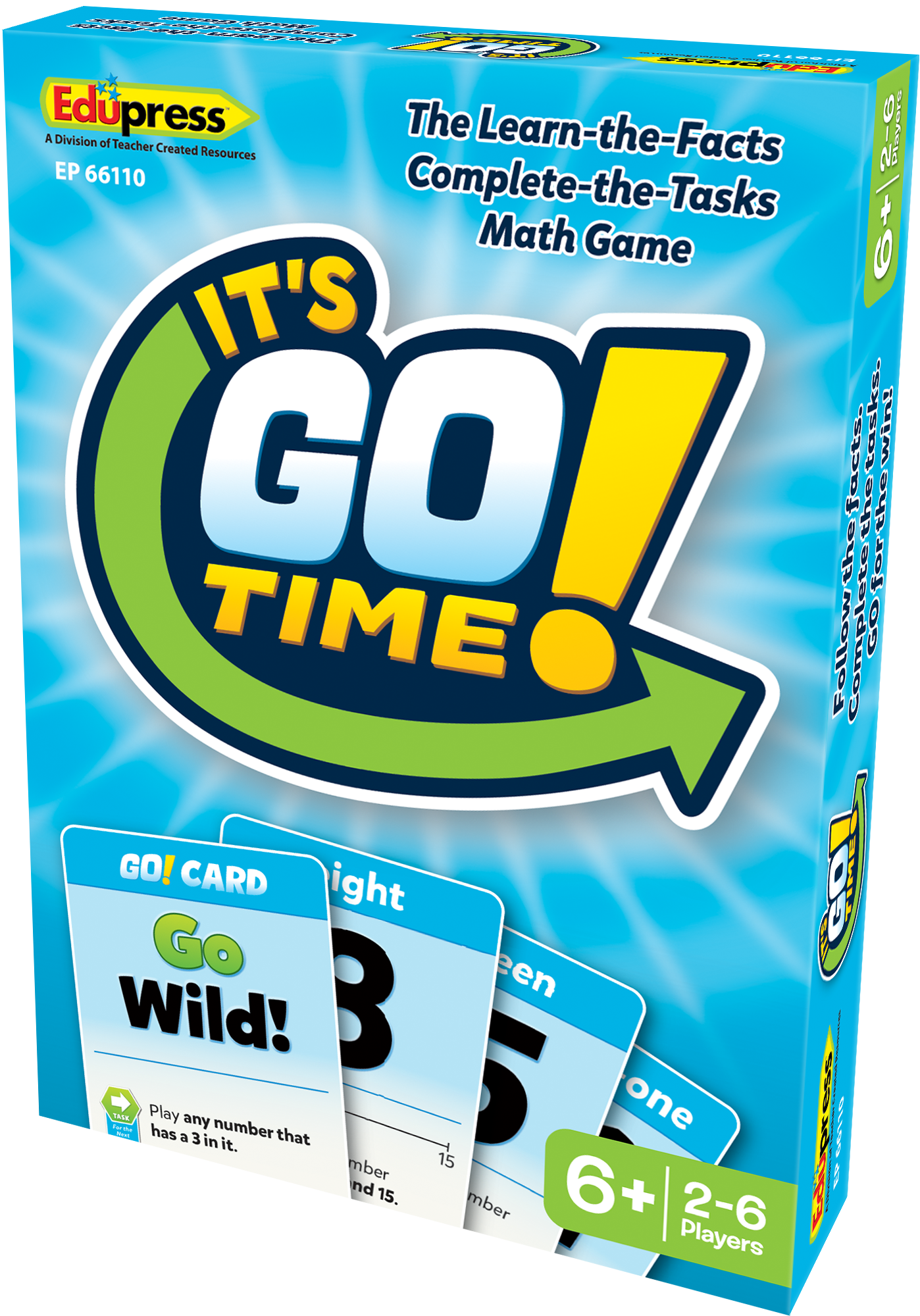 It’s GO Time! (Original Math Card Game)