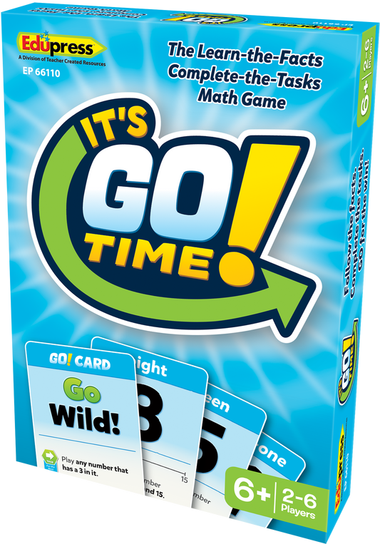 It’s GO Time! (Original Math Card Game)