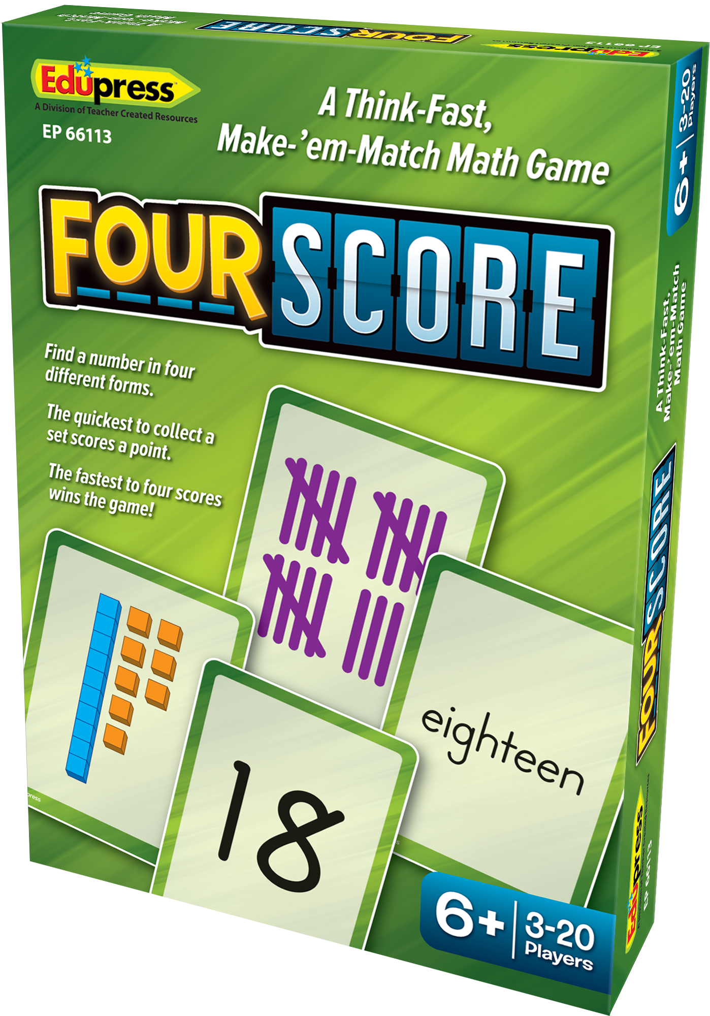 Four Score Card Game: Math