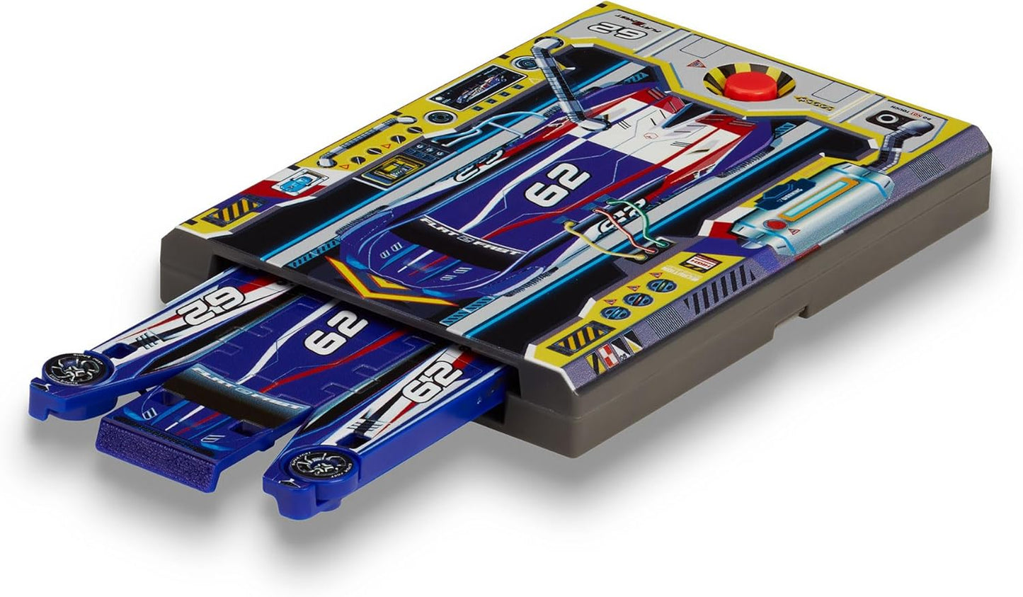 Flat 2 Fast Stunt Card Racers (assorted colors)