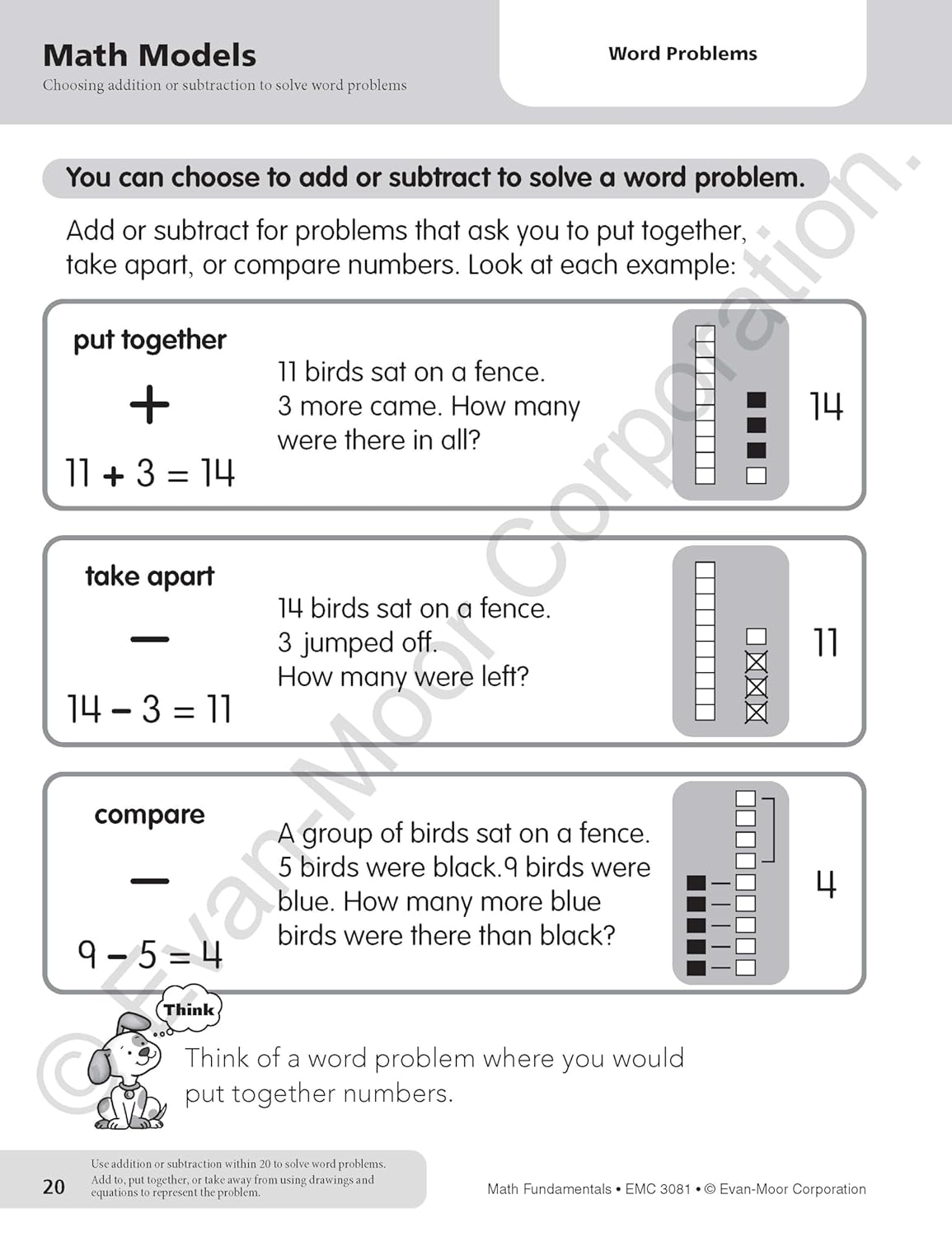 Math Fundamentals, Grade 1 - Teacher Reproducibles, Print