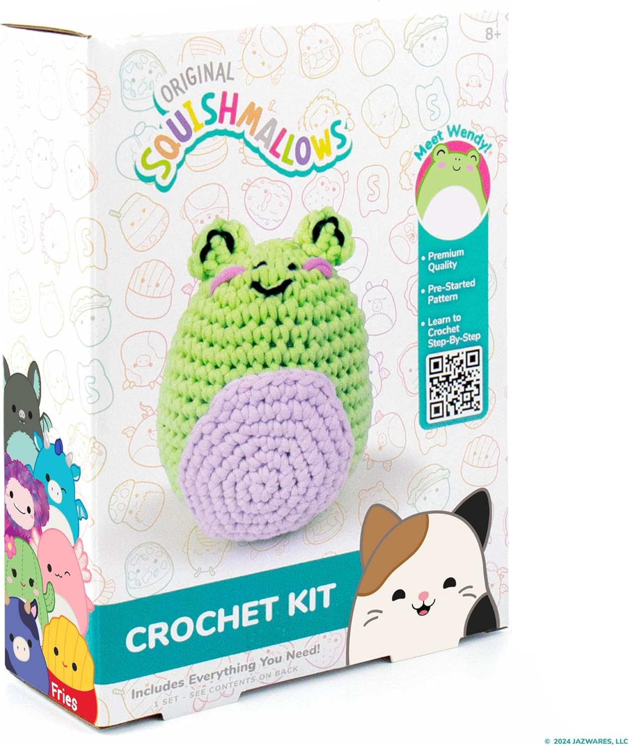 Squishmallows Crochet Kit- Wendy