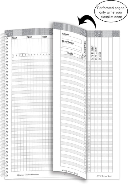 Classroom Cottage Record Book