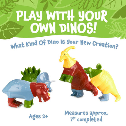 Mix and Match Magnetic Dinosaurs