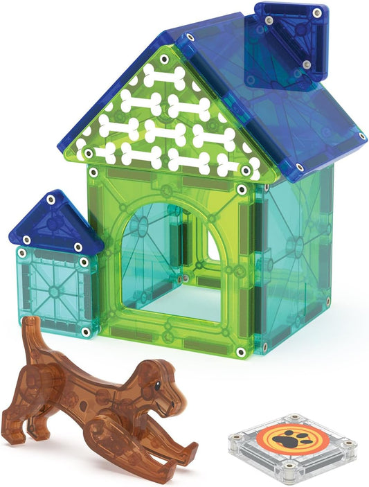 Magna-Tiles Dog House™ 13 Piece Set