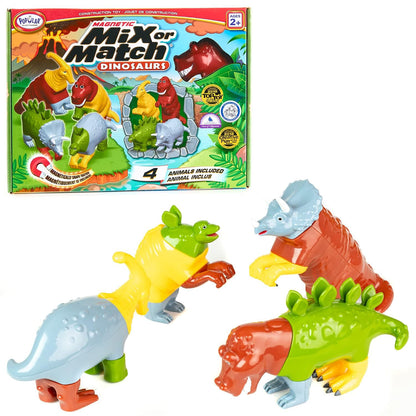 Mix and Match Magnetic Dinosaurs