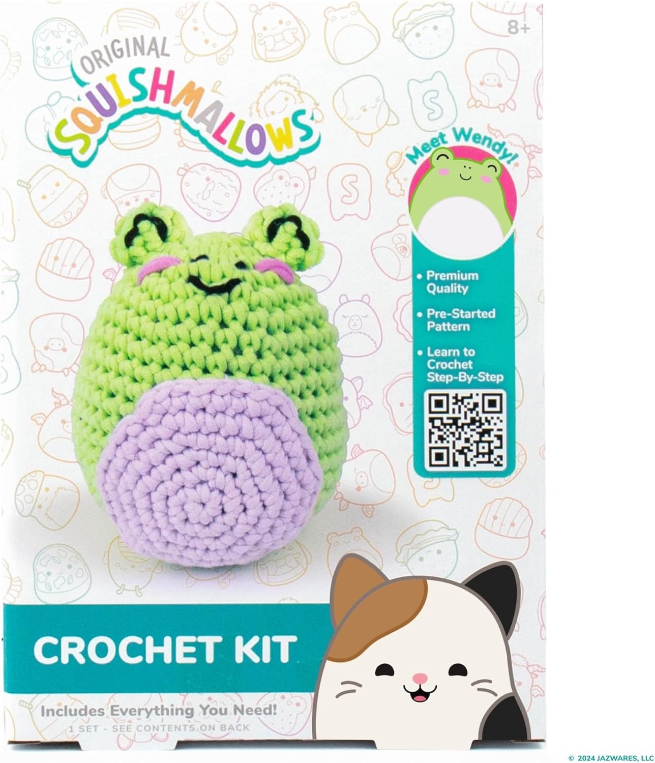 Squishmallows Crochet Kit- Wendy
