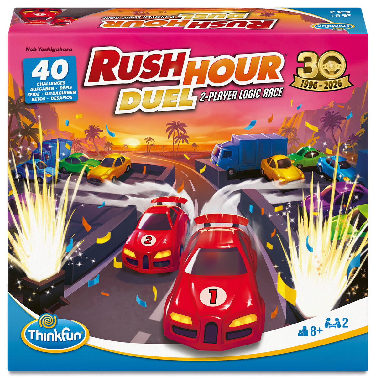 Rush Hour Duel 2-Player Logic Game
