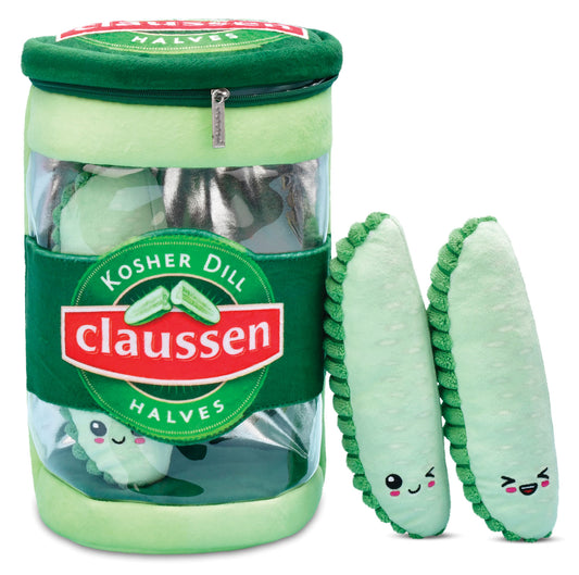 Claussen Kosher Dill Pickles Packaging Plush
