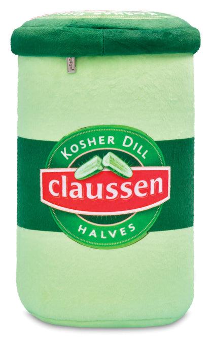 Claussen Kosher Dill Pickles Packaging Plush