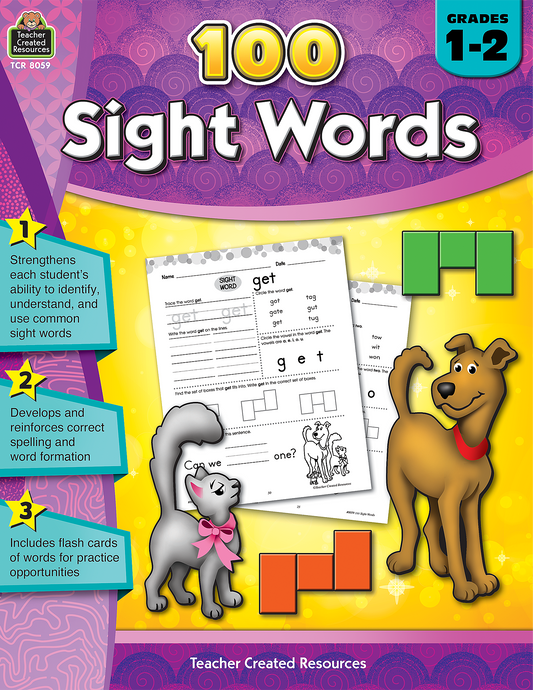 100 Sight Words (Gr. 1–2)