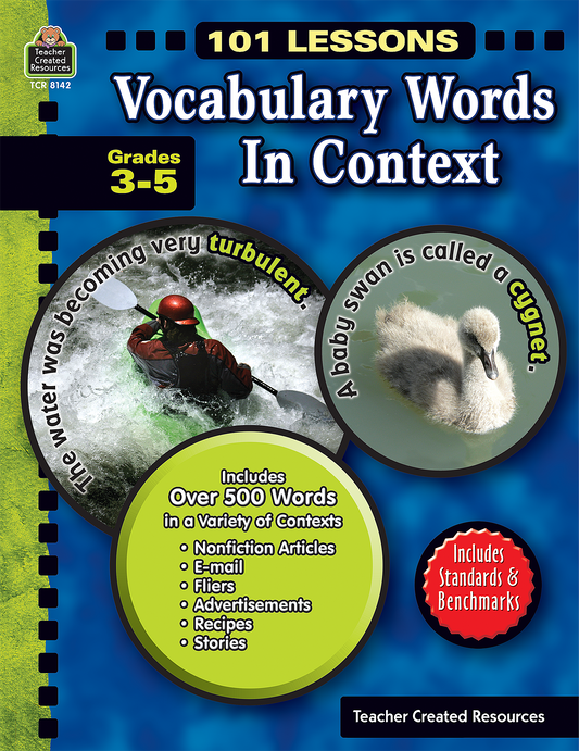 101 Lessons: Vocabulary Words in Context (Gr. 3–5)