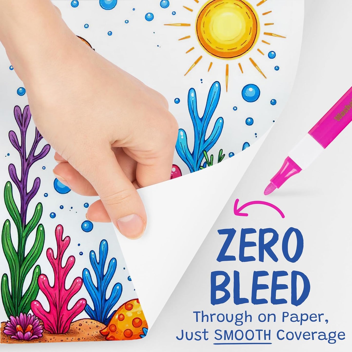 Magic Stix Washable Acrylic Markers Set of 12