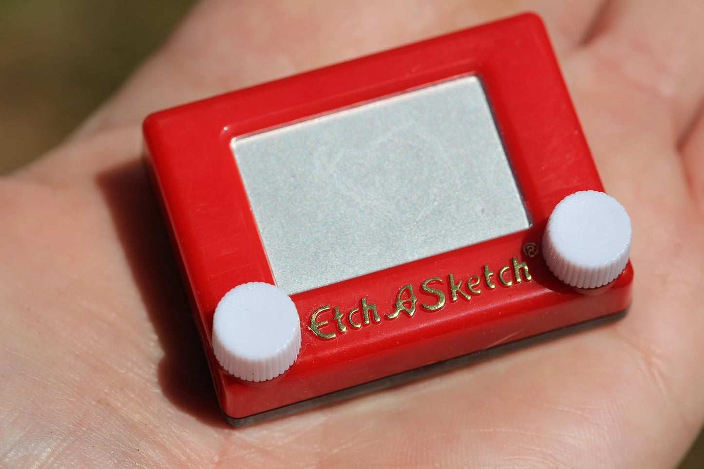 World's Smallest Etch a Sketch