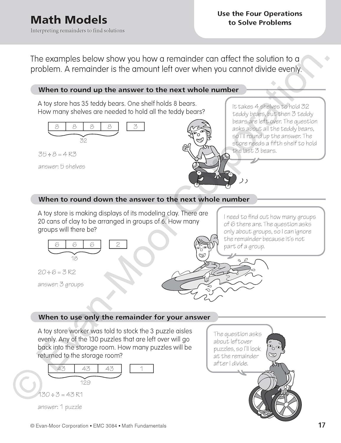 Math Fundamentals, Grade 4 - Teacher Reproducibles, Print