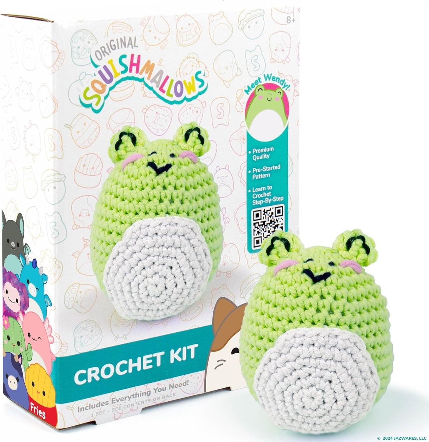 Squishmallows Crochet Kit- Wendy
