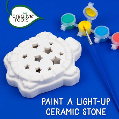 Paint Your Own Light-up Stepping Stone