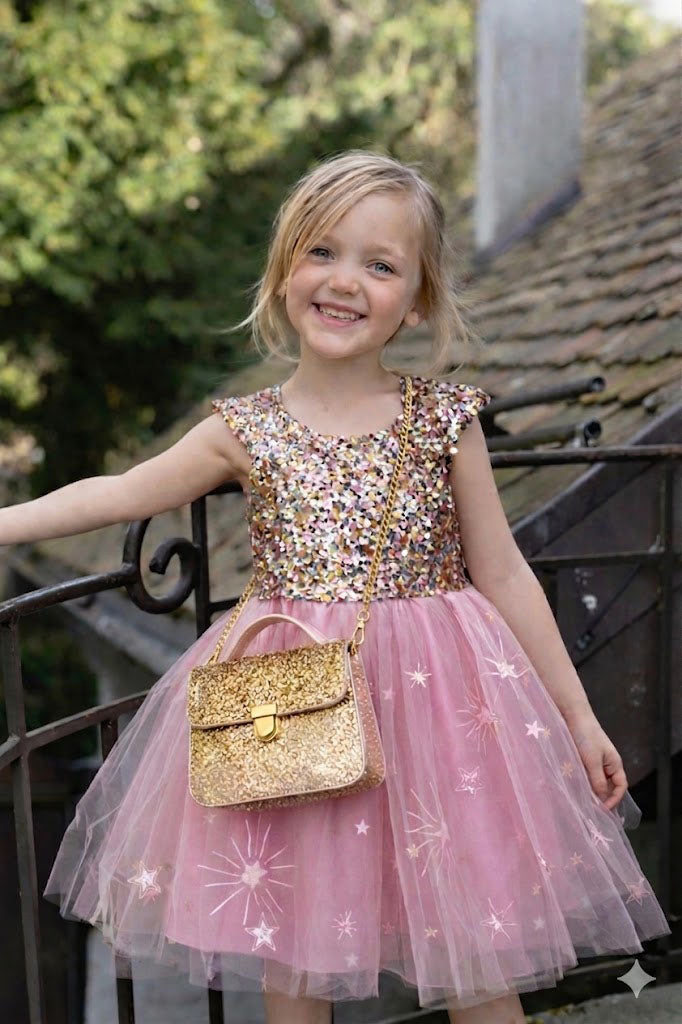 Great Pretenders Skyline Sparkle Party Purse