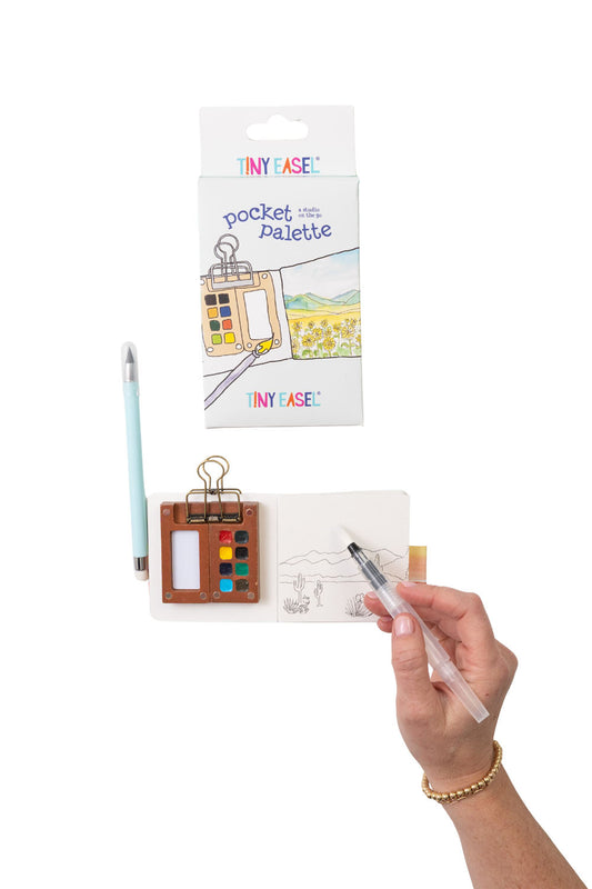 Tiny Easel Pocket Palette A Studio on the Go