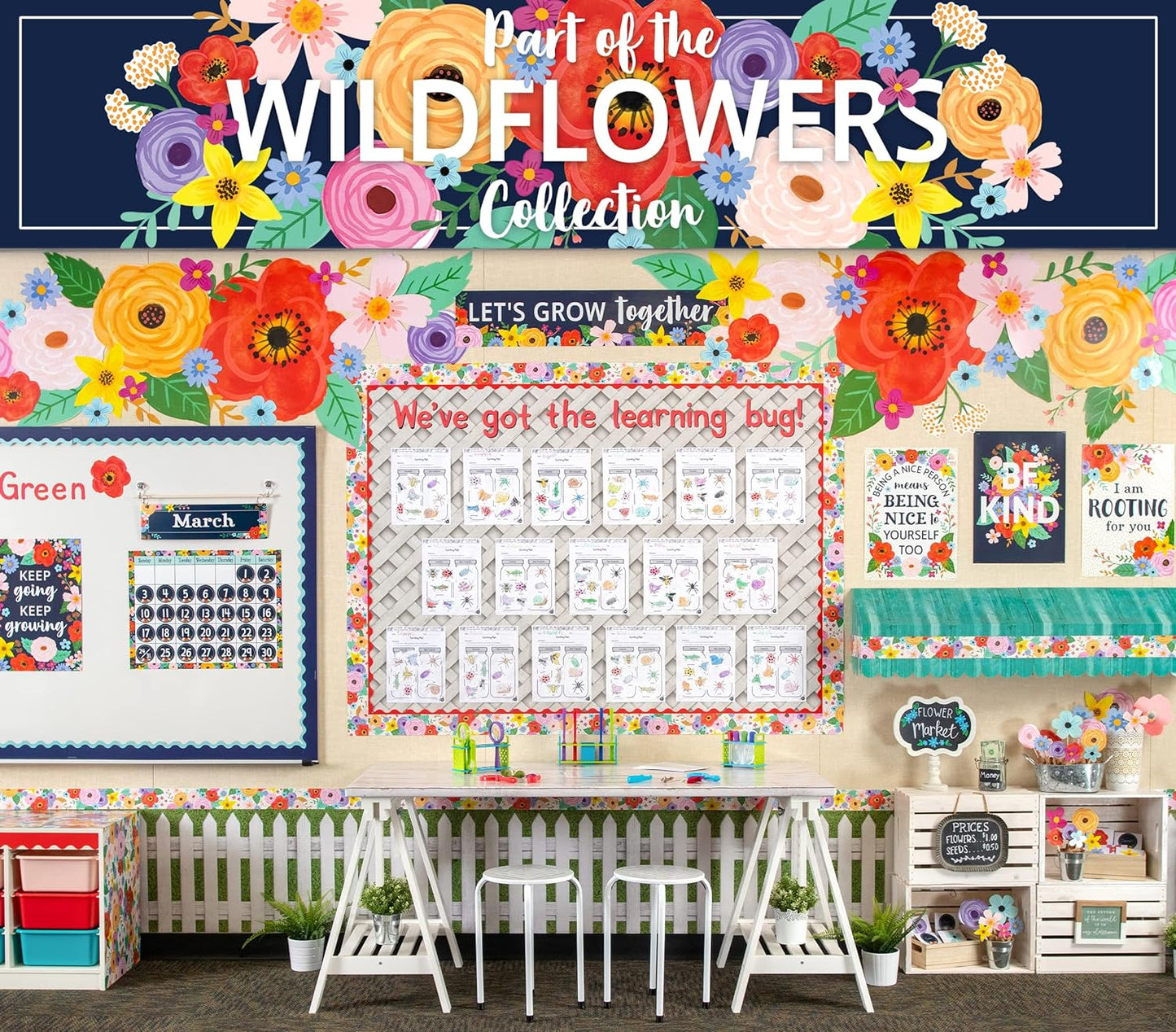 Wildflowers Accents - Assorted Sizes