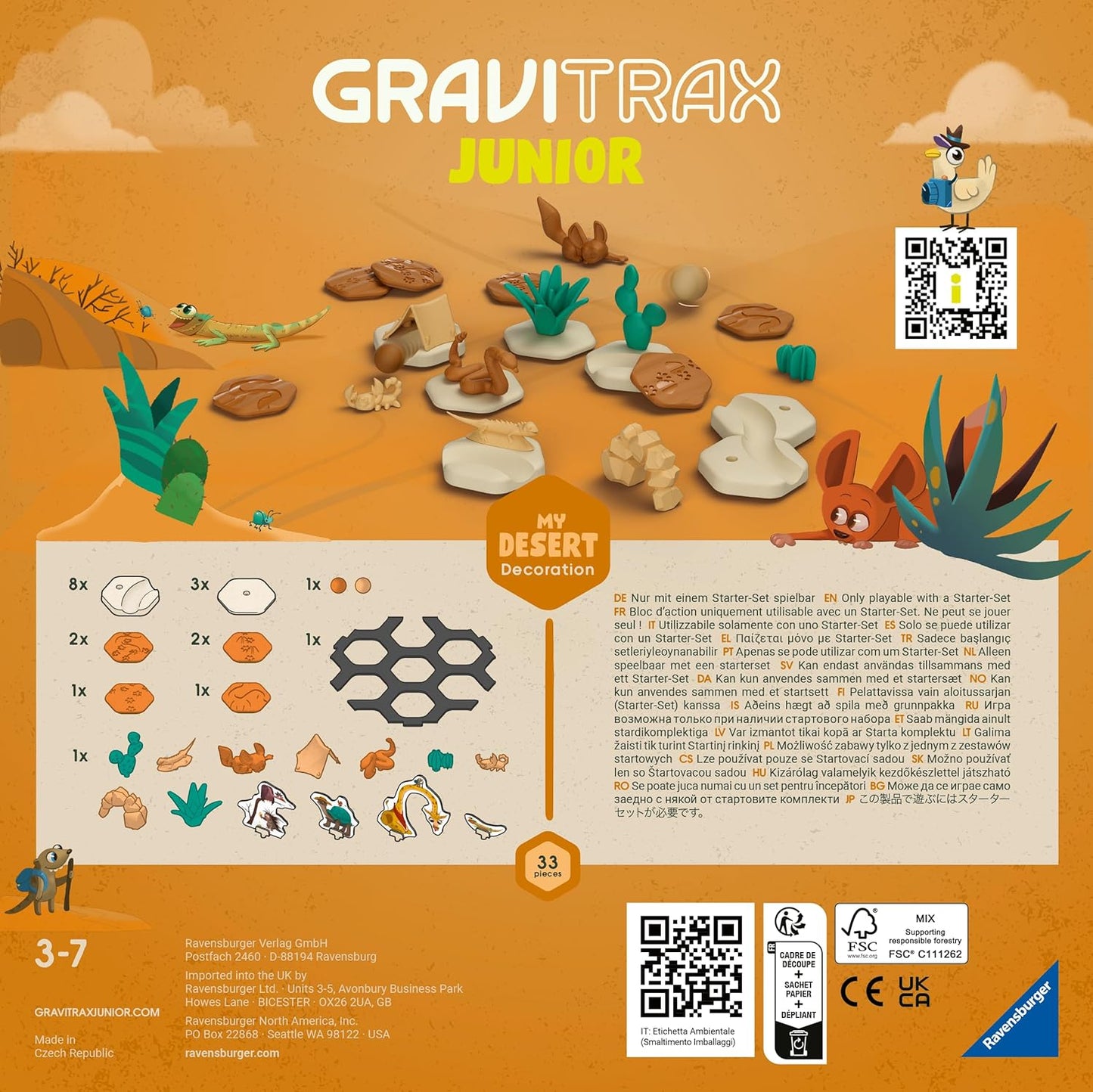 Gravitrax 3-7 Desert
