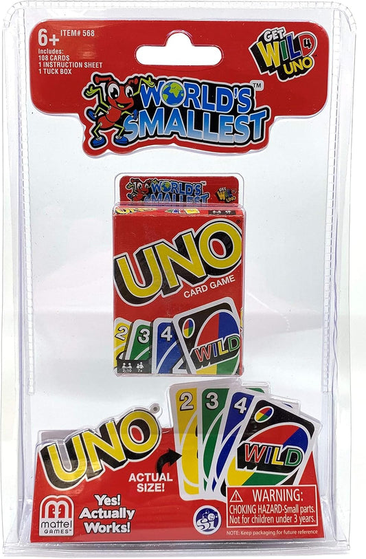 World's Smallest Uno Card Game